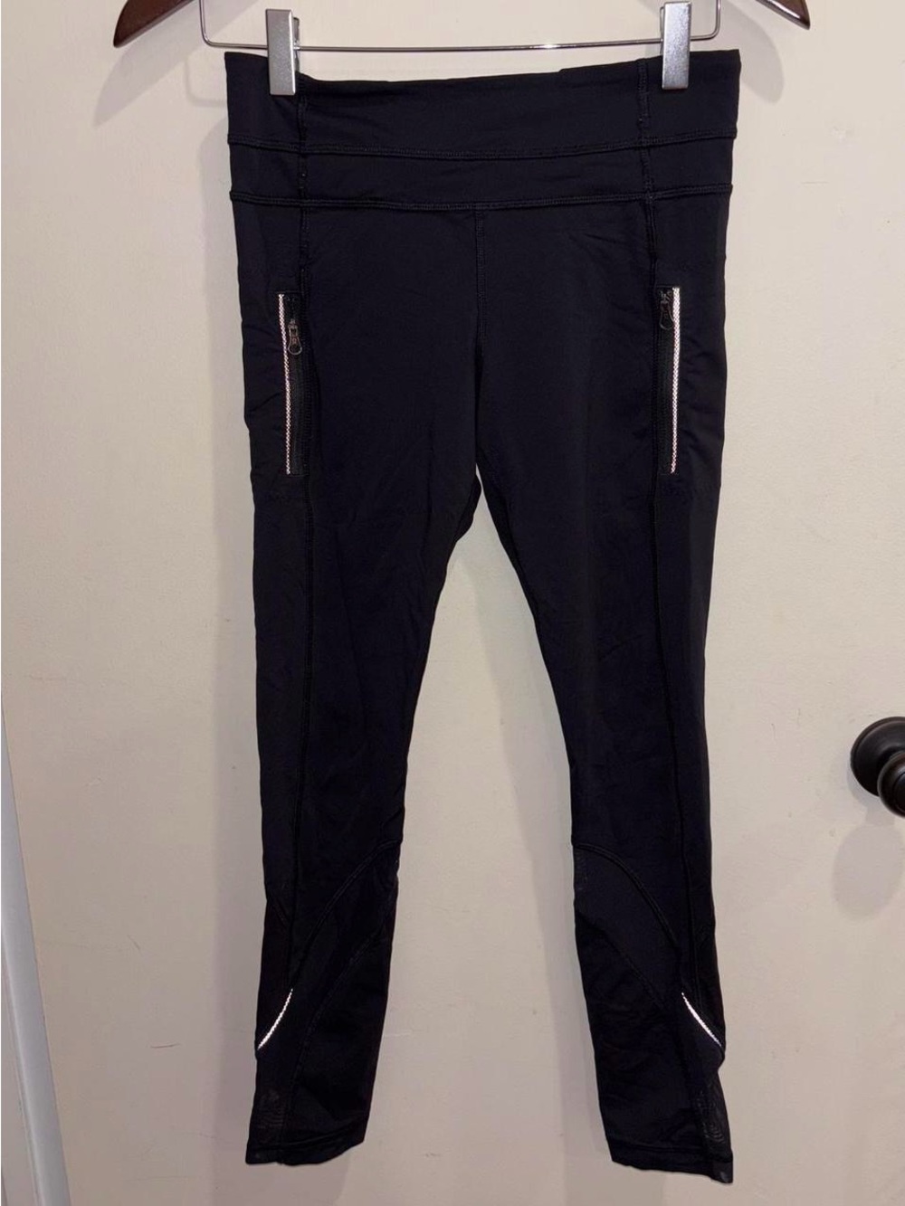 Lululemon Black Active Zip-Pocket Leggings